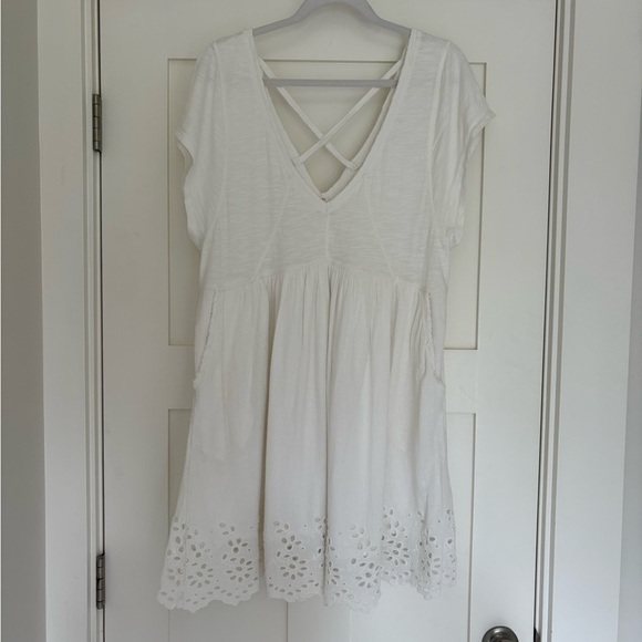Daily Practice By Anthropologie Valensole Eyelet Dress Sz M - Picture 5 of 12